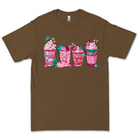 Cacao Breast Cancer Coffee Cups Premium Tee - FaDigitalArtStudio