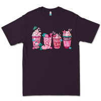 Plum Breast Cancer Coffee Cups Premium Tee - FaDigitalArtStudio