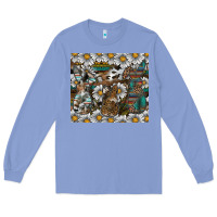 Colony Blue easter Long Sleeve Tee - CowhideDigitalArt