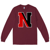 Burgundy Northeastern Gifts, Huskies Long Sleeve Long Sleeve Tee - DesigneFamous