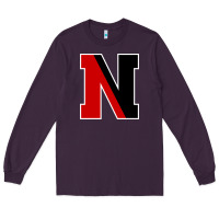 Plum Northeastern Gifts, Huskies Long Sleeve Long Sleeve Tee - DesigneFamous