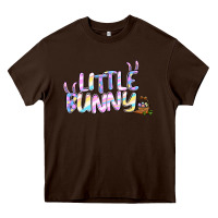 Chocolate Brown easter little bunny Heavy Core Tee - Jasminsmagicworld
