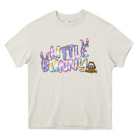 Cream easter little bunny Heavy Core Tee - Jasminsmagicworld