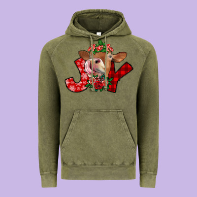 Joy Vintage Hoodie Designed By Sublimationcraftshop