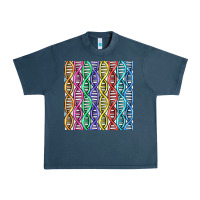 Midnight Navy dna seamless pattern Urban Heavy Tee - BundleAndBundleShop