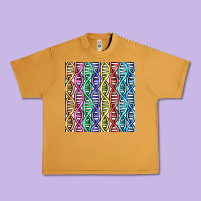 Dna Seamless Pattern Urban Heavy Tee Designed By Bundleandbundleshop