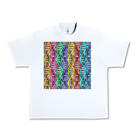 White dna seamless pattern Urban Heavy Tee - BundleAndBundleShop