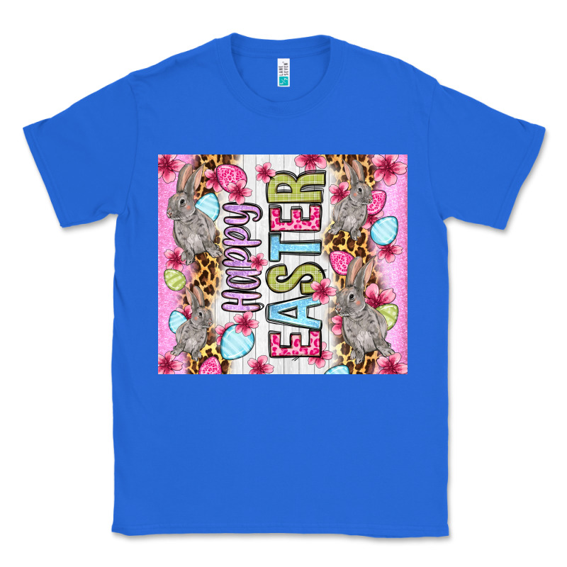 Happy Easter Bunnies Eggs 20oz Skinny Tumbler Classic Tee by OliviaCreatesArt | Teevron