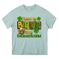 Arona St. Patrick's Fueled by beer and shenanigangs Heavy Core Tee - OliviaCreatesArt