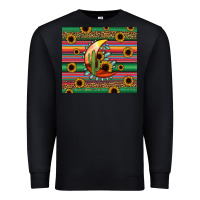 Black western desert moon Premium Sweatshirt - Jasminsmagicworld