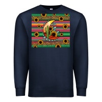 Navy western desert moon Premium Sweatshirt - Jasminsmagicworld