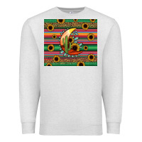 Oatmeal Heather western desert moon Premium Sweatshirt - Jasminsmagicworld