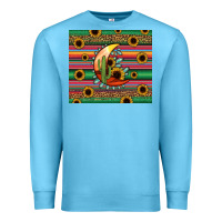 Ocean Blue western desert moon Premium Sweatshirt - Jasminsmagicworld