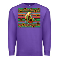 Purple western desert moon Premium Sweatshirt - Jasminsmagicworld