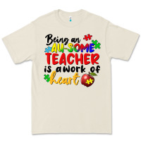 Bone Being an au some teacher is a work of the heart Premium Tee - FaDigitalArtStudio