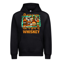 Black chasing you like a shot of whiskey Urban Hoodie - Jasminsmagicworld