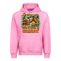 Fuchsia Pink chasing you like a shot of whiskey Urban Hoodie - Jasminsmagicworld