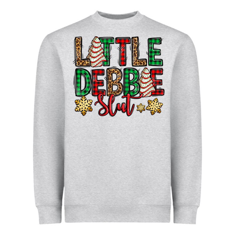 Little Debbie Slut Christmas Tree Cake Heavyweight Sweatshirt by Jasminsmagicworld | Teevron