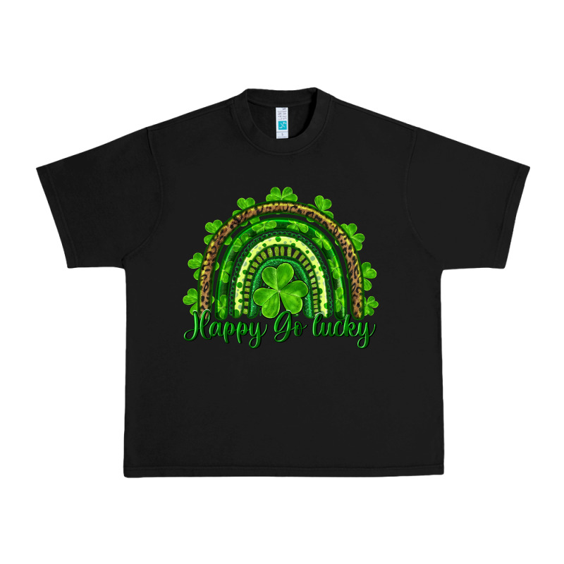 St. Patrick's Day Happy Go Lucky Urban Heavy Tee by RanaPortraitStore | Teevron
