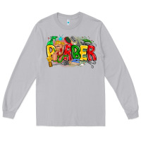 Moon Dust barber Long Sleeve Tee - CowhideDigitalArt