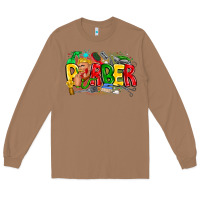 Toasted Coconut barber Long Sleeve Tee - CowhideDigitalArt