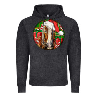 Vintage Black Belgian Horse  Christmas Vintage Hoodie - LillyAllenDesigns
