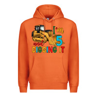 Carrot i'm 5 and digging it Premium Hoodie - Artiststas