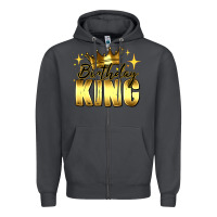 Smoke birthday king Zipper Hoodie - RanaPortraitStore