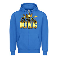 True Royal birthday king Zipper Hoodie - RanaPortraitStore