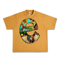 Peanut Butter farm life alphabet lowercase letters e Urban Heavy Tee - BundleAndBundleShop