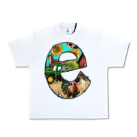 Farm Life Alphabet Lowercase Letters E Urban Heavy Tee | Teevron