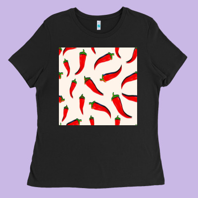 Mexico Seamless Pattern Ladies Tee Designed By Fadigitalartstudio