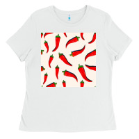 White mexico seamless pattern Ladies Tee - FaDigitalArtStudio
