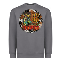 Storm Christmas Cowboy Boots Heavyweight Sweatshirt - RanaPortraitStore