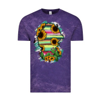 Cloud Purple Coahuila State Of Mexico Map Vintage Tee - RanaPortraitStore
