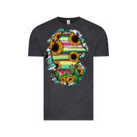 Vintage Black Coahuila State Of Mexico Map Vintage Tee - RanaPortraitStore
