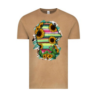 Vintage Camel Coahuila State Of Mexico Map Vintage Tee - RanaPortraitStore