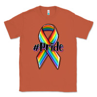 Copper pride lgbtq awareness ribbon Classic Tee - OliviaCreatesArt