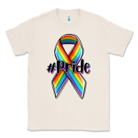 Natural pride lgbtq awareness ribbon Classic Tee - OliviaCreatesArt