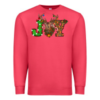Cardinal Christmas Joy Reindeer Premium Sweatshirt - RanaPortraitStore