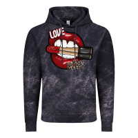 Cloud Black Love Bites Vintage Hoodie - SublimationCraftShop