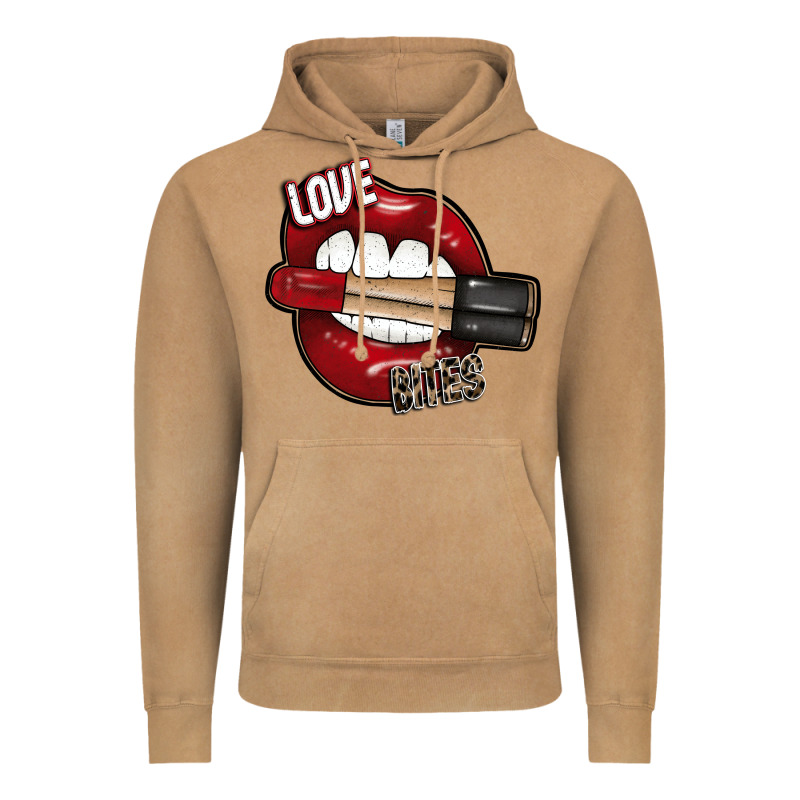 Love Bites Vintage Hoodie by SublimationCraftShop | Teevron
