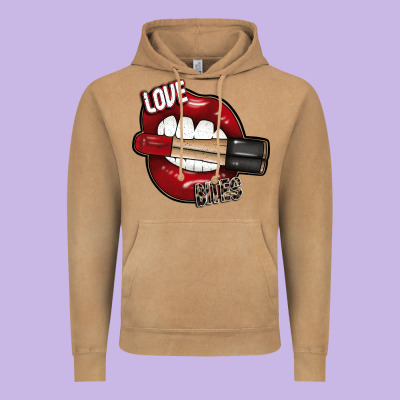 Love Bites Vintage Hoodie Designed By Sublimationcraftshop