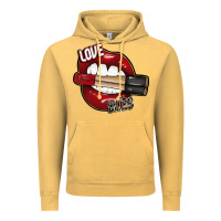 Vintage Mustard Love Bites Vintage Hoodie - SublimationCraftShop