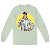 Matcha sterling archer Long Sleeve Tee - DesigneFamous