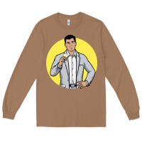 Toasted Coconut sterling archer Long Sleeve Tee - DesigneFamous
