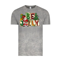 Cloud Rock be jolly santa christmas Vintage Tee - FaDigitalArtStudio