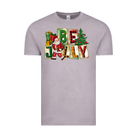 Vintage Zinc be jolly santa christmas Vintage Tee - FaDigitalArtStudio