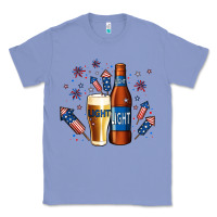 Colony Blue Just Here For The Light Classic Tee - Jasminsmagicworld