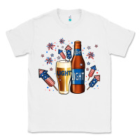 White Just Here For The Light Classic Tee - Jasminsmagicworld